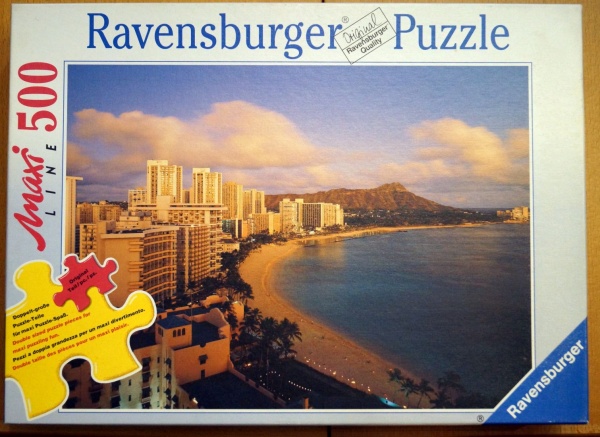 500 Hawaii Waikiki Strand - Jigsaw-Wiki