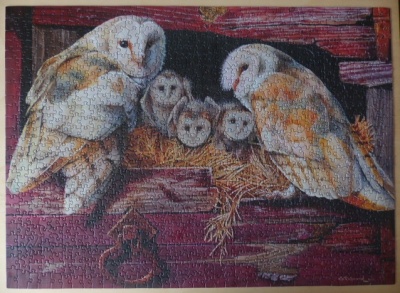 1000 Barn Owls Jigsaw Wiki