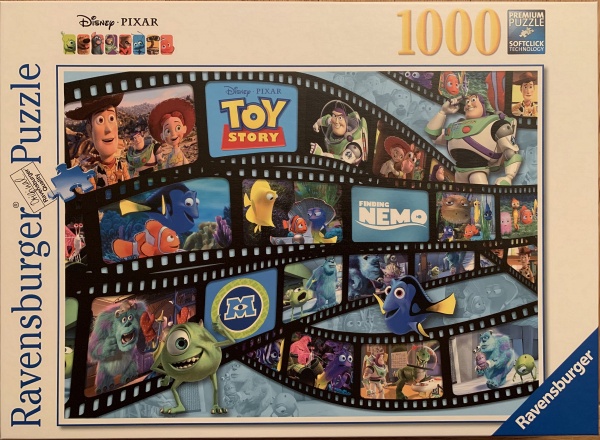 1000 Disney-pixar, Movie Reel - Jigsaw-wiki