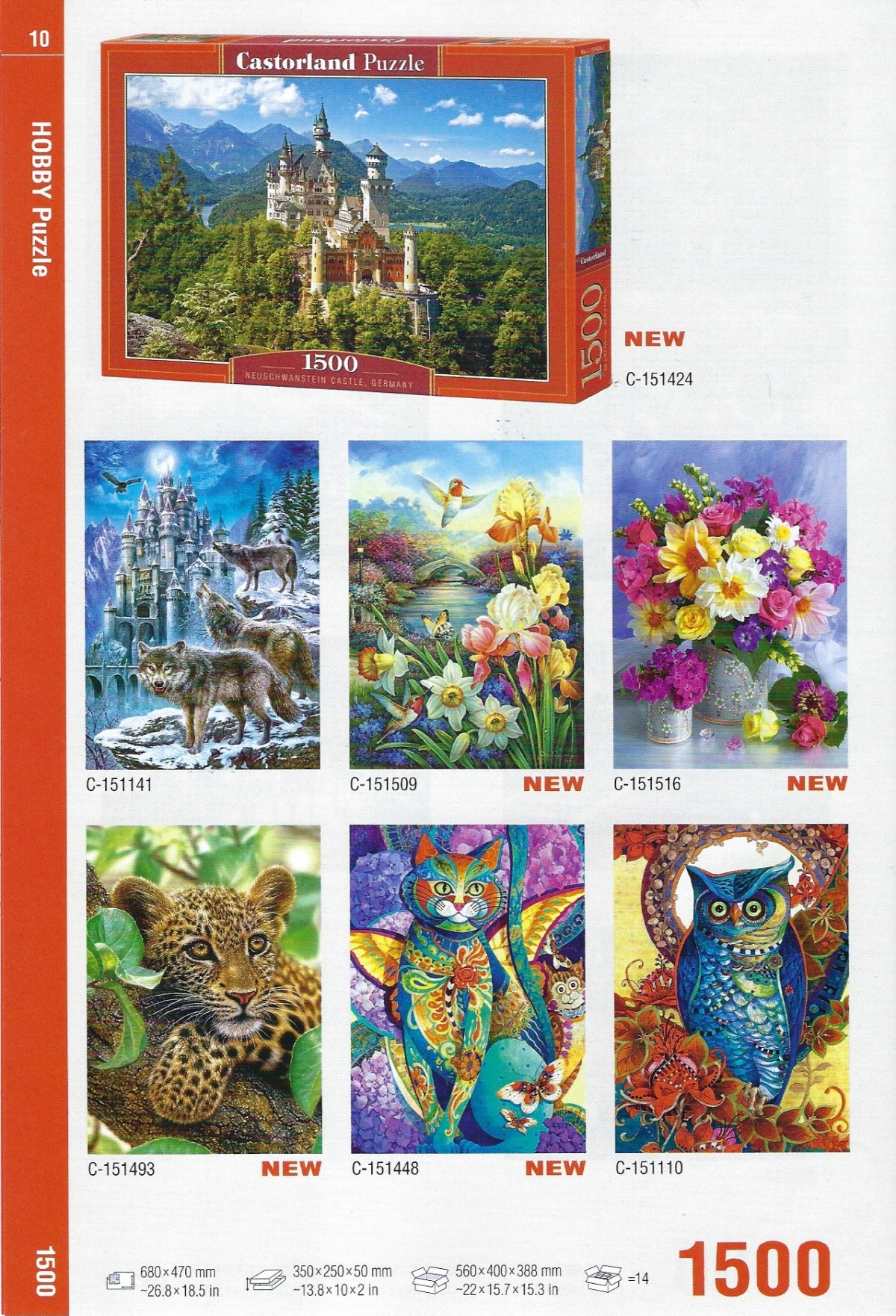 Catalogue "Castorland 2017" - Jigsaw-Wiki